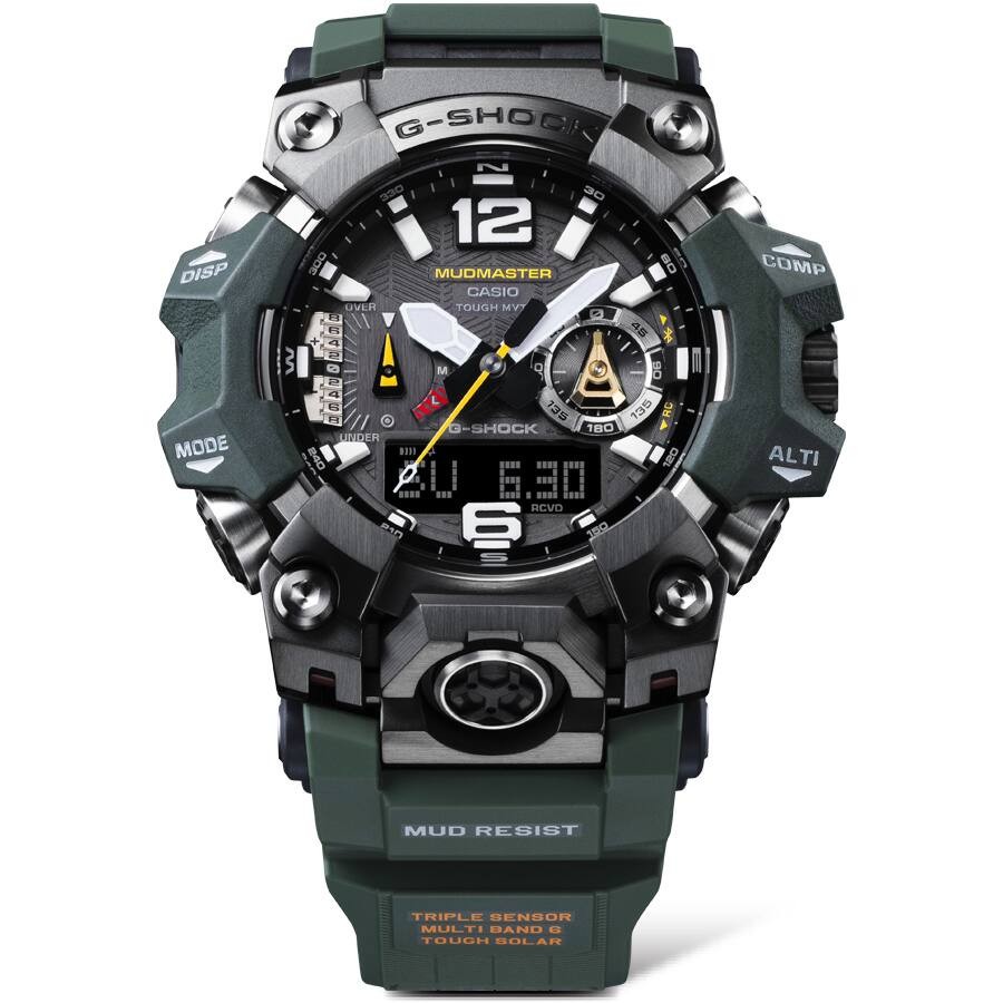CASIO G-SHOCK นาฬิกาข้อมือ นาฬิกากันน้ำ นาฬิกาของแท้ ประกันศูนย์ CMG 1 ปี รุ่น GWG-ฺB1000-3A นาฬิกาสีเขียว