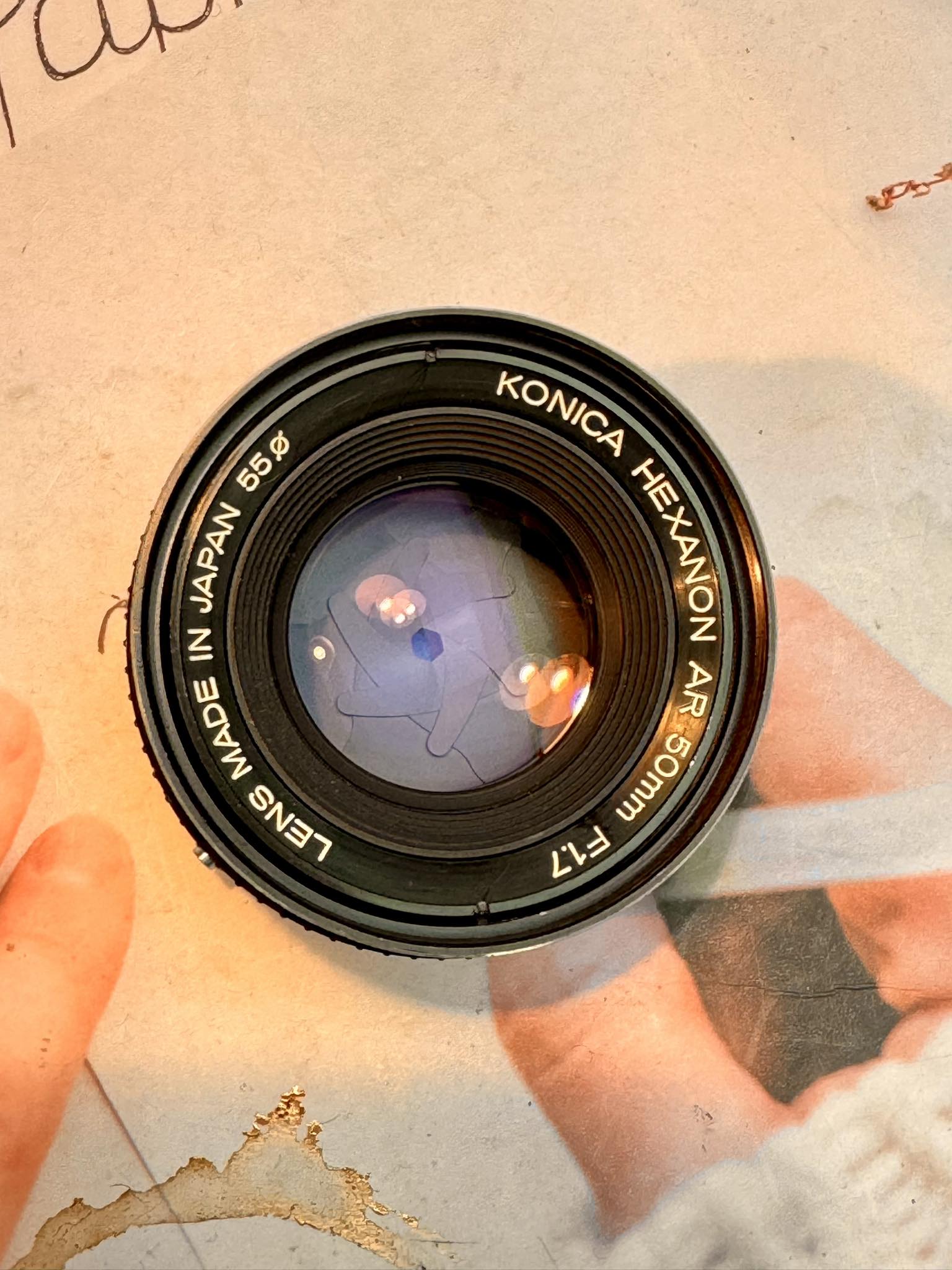KONICA HEXANON AR 50MM.F1.7 KONICA AR MOUNT