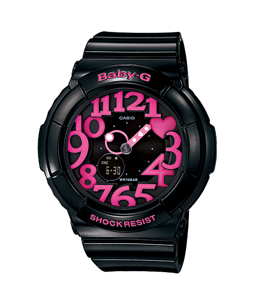 CASIO BABY-G นาฬิกาข้อมือ นาฬิกากันน้ำ นาฬิกาของแท้ ประกันศูนย์ CMG 1 ปี รุ่น BGA-130-1B นาฬิกาสีดำ
