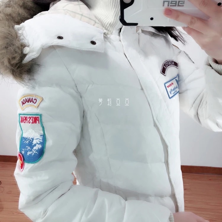 Lefties เสื้อโค้ทกันหนาว ขนเป็ด กันหนาวฮูทเฟอร์ ขนเป็ดสีขาว แบรนด์แคนาดา LEFTIES Outwear แท้ 100%ฮูท&เฟอร์ถอดได้ทุกจุดเลยคะ) งานสวย น่ารักมากคะ S/M/L ขาว