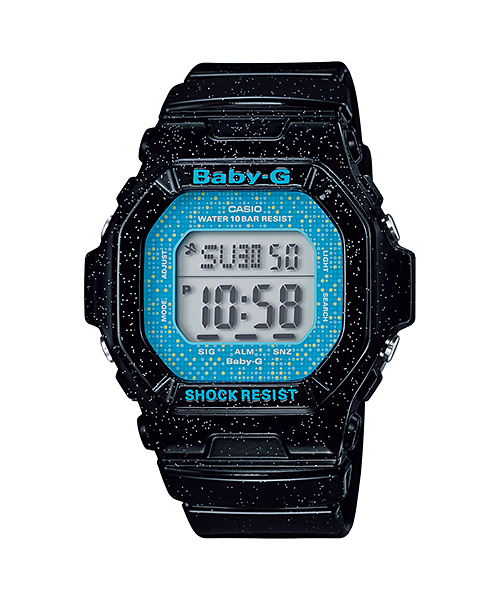 CASIO BABY-G นาฬิกาข้อมือ นาฬิกากันน้ำ นาฬิกาของแท้ ประกันศูนย์ CMG 1 ปี รุ่น BG-5600GL-1D นาฬิกาสีดำ
