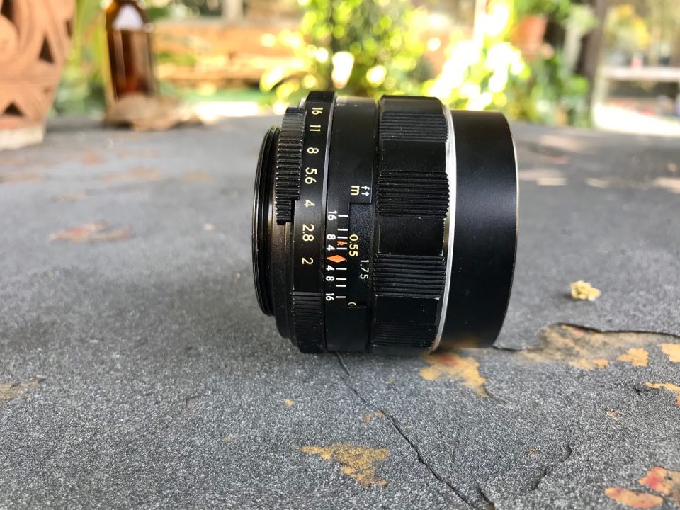 SUPER TAKUMAR 55MM.F2 M42 MOUNT