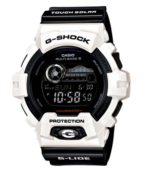CASIO G-SHOCK นาฬิกาข้อมือ นาฬิกากันน้ำ นาฬิกาของแท้ ประกันศูนย์ CMG 1 ปี รุ่น GWX-8900B-7 นาฬิกาสีขาว
