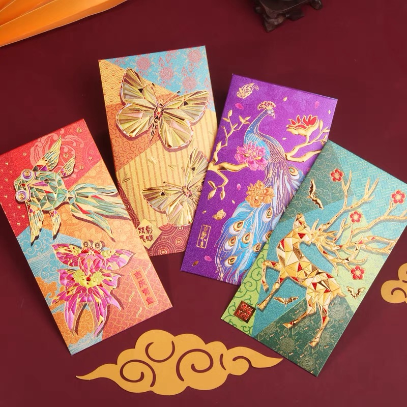 ซองอั่งเปา ซองตรุษจีน ซองมงคล hongbao