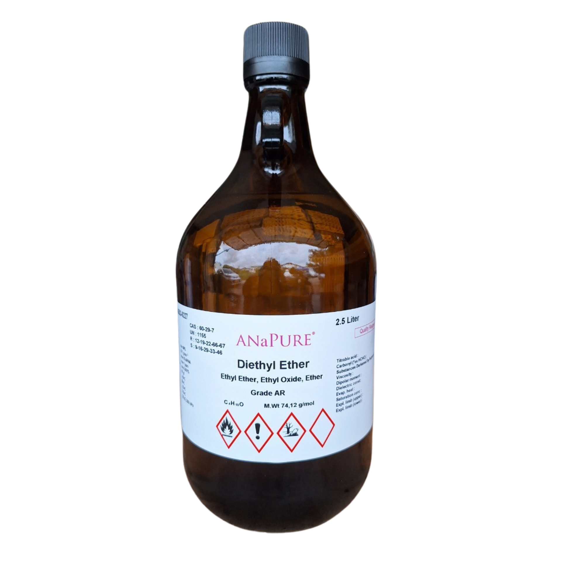 Diethyl Ether, AR 2.5 L ANaPURE™
