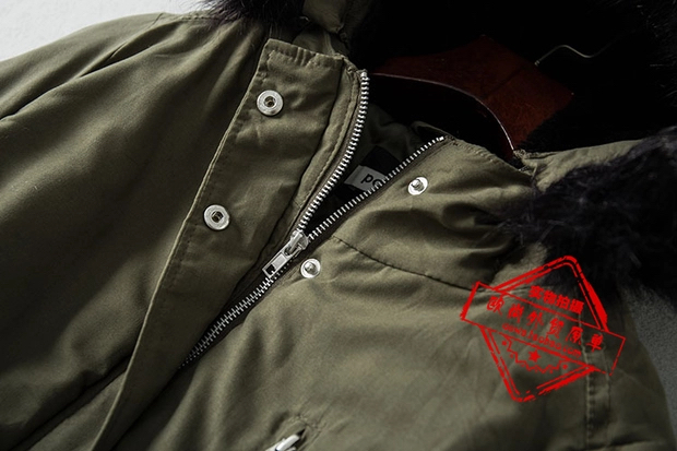 Ambiance เสื้อโค้ท ฮูท เสื้อกันหนาวparka สีเขียว แบรนด์ AMBIANCE OUTWEAR แต่งเฟอร์ บุนวมอุ่น งานสวย แนวมากคะ เขียว