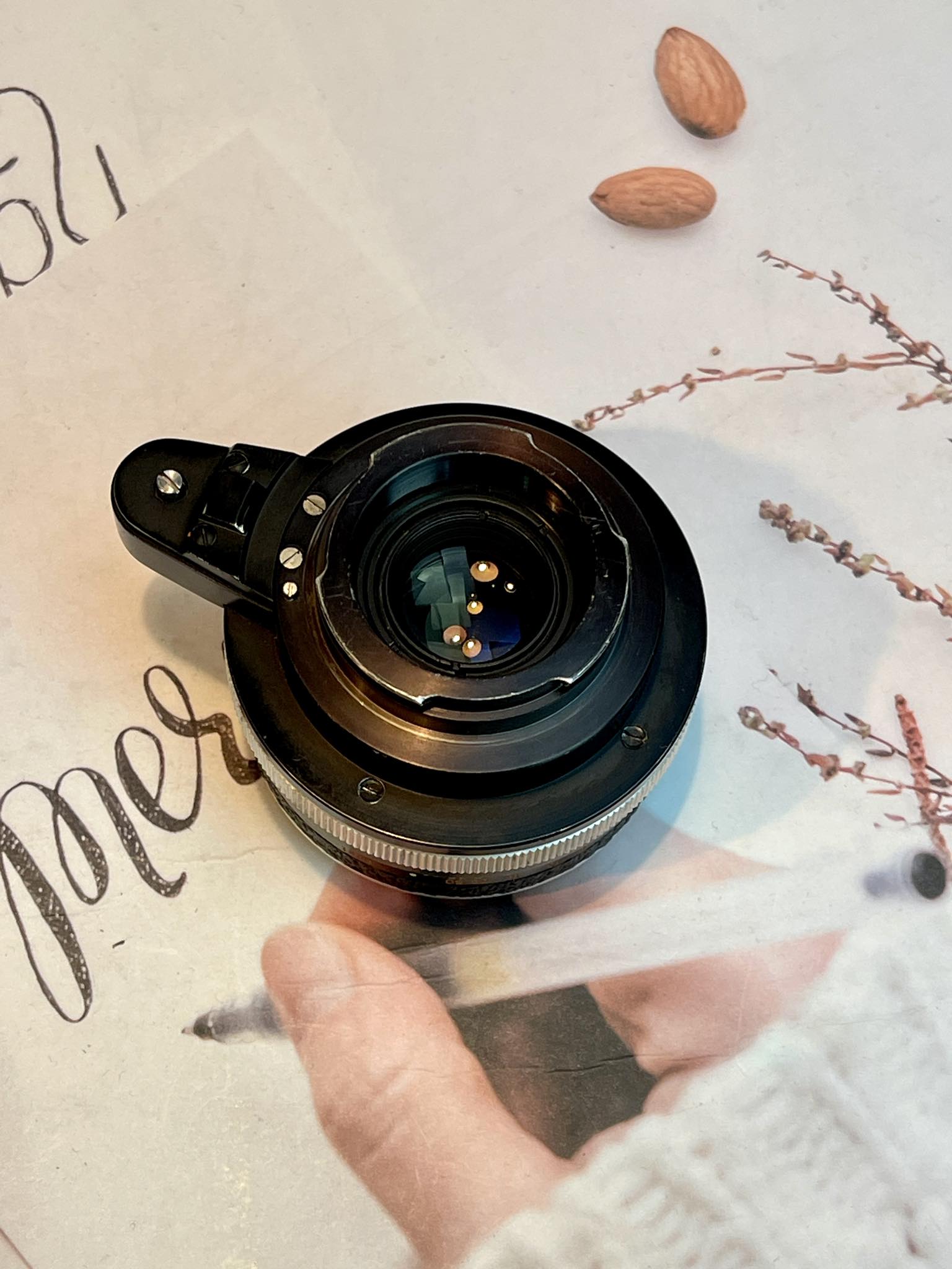 CARL ZEISS JENA TESSAR 50MM.F2.8 Q1 EXAKTA MOUNT