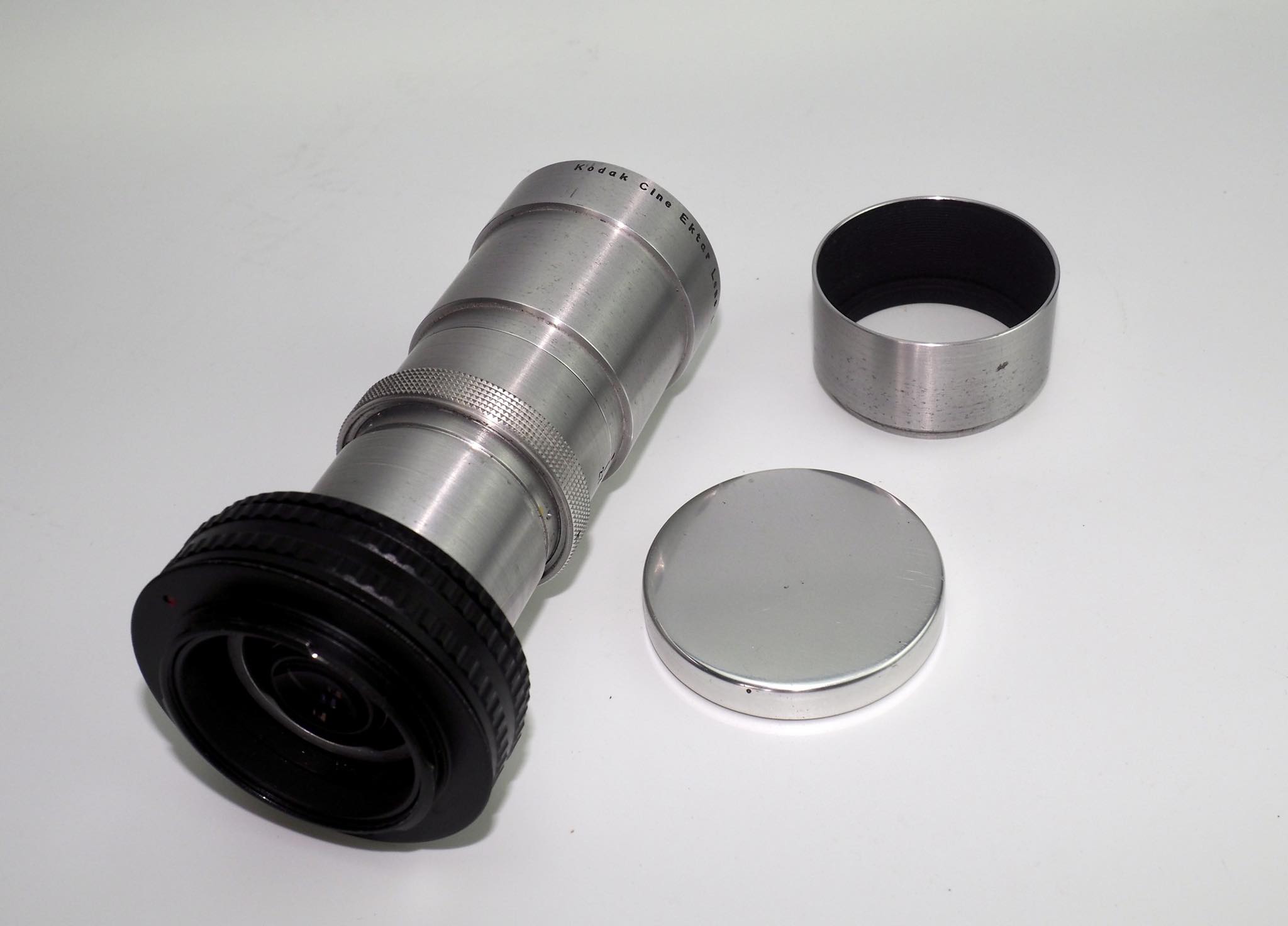 เลนส์ผสม ชุดหน้า KODAK CINE EXTAR LENS 102MM.F2.7 ชุดหลัง TOPCOR 44MM.F2