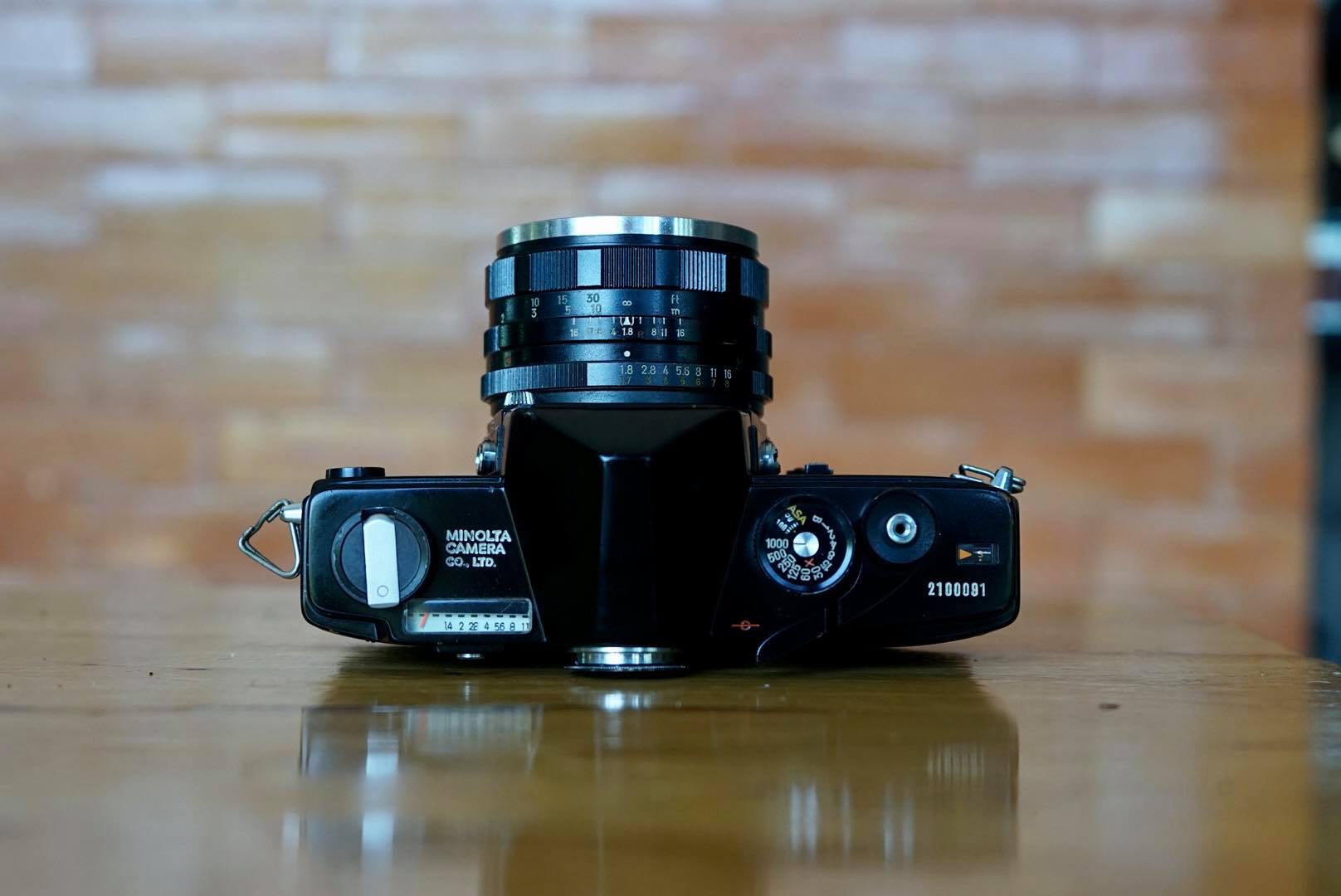 MINOLTA SR-7 MINOLTA MC ROKKOR-PF 50MM.F1.8