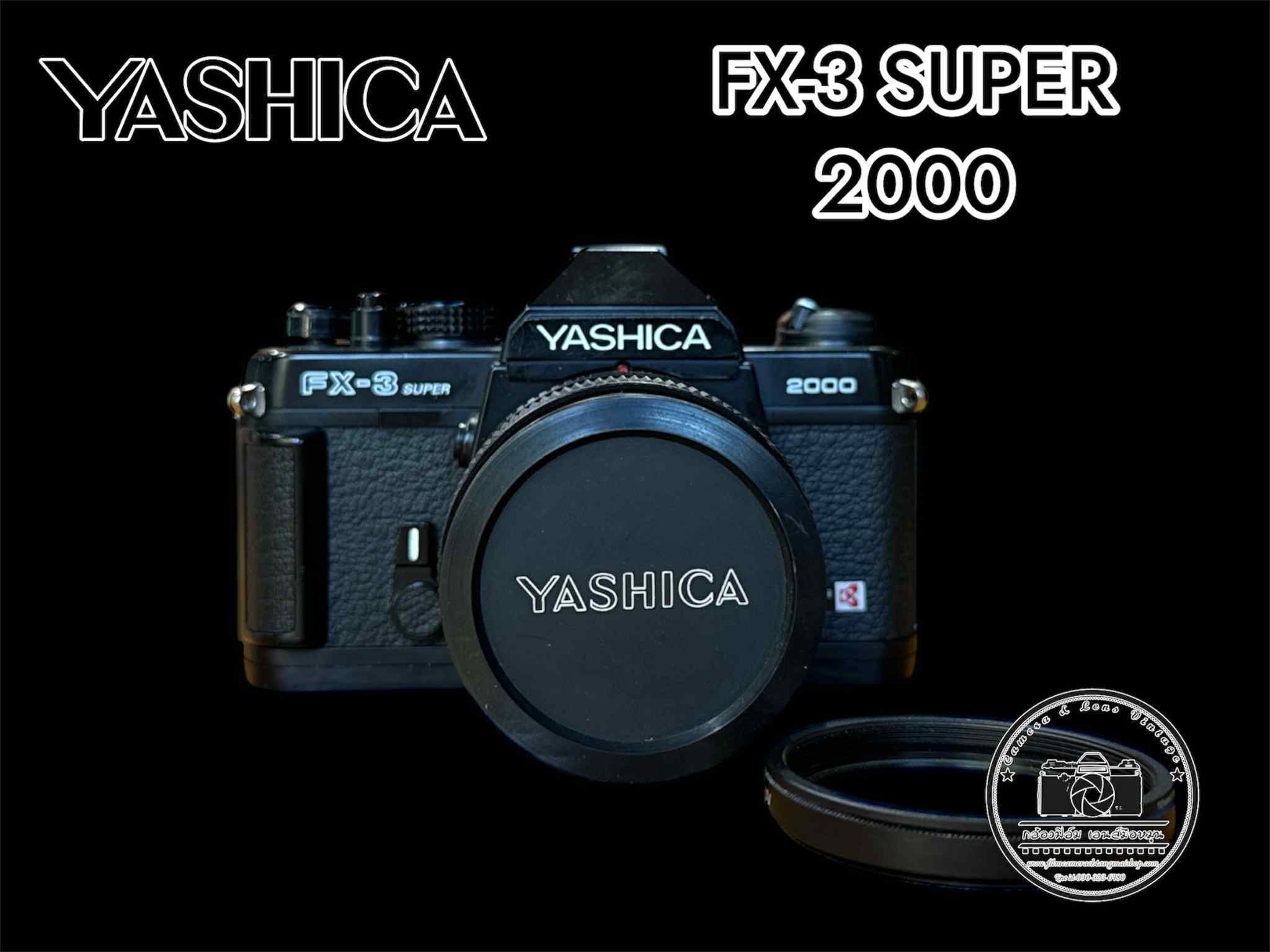 YASHICA FX-3 SUPER 2000 YASHICA ML 50MM.F1.4