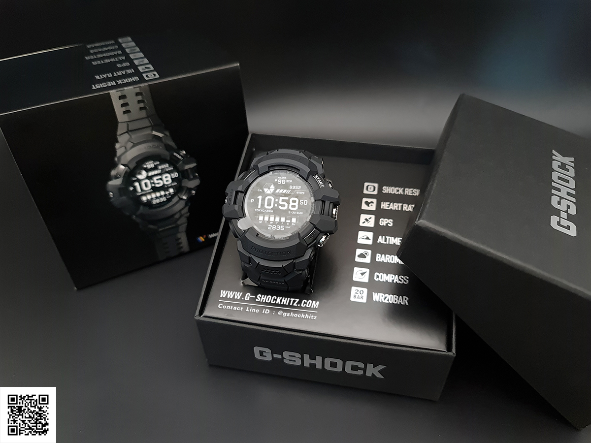 CASIO G-SHOCK PRO นาฬิกาข้อมือ นาฬิกากันน้ำ นาฬิกาของแท้ ประกันศูนย์ CMG 1 ปี รุ่น GSW-H1000-1A นาฬิกาสีดำ