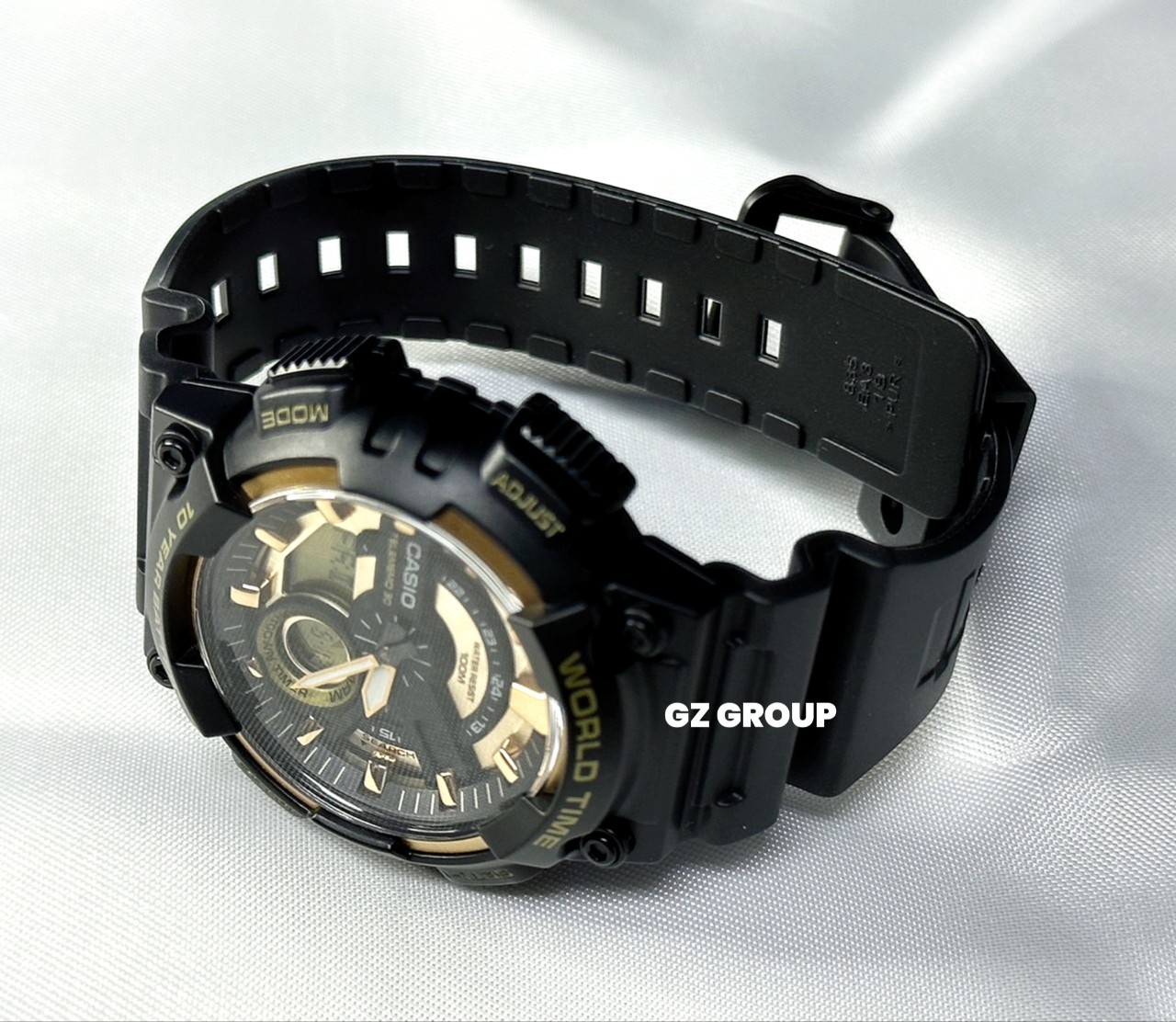 CASIO MID YEAR SALE นาฬิกาคาสิโอ พร้อมส่ง นาฬิกาข้อมือ นาฬิกากันน้ำ นาฬิกาของแท้ BTS ประกันศูนย์ CMG 1 ปี รุ่น AEQ-110BW-9A นาฬิกาสีดำ