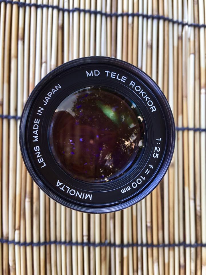 MINOLTA MD TELE ROKKOR 100MM. F2.5