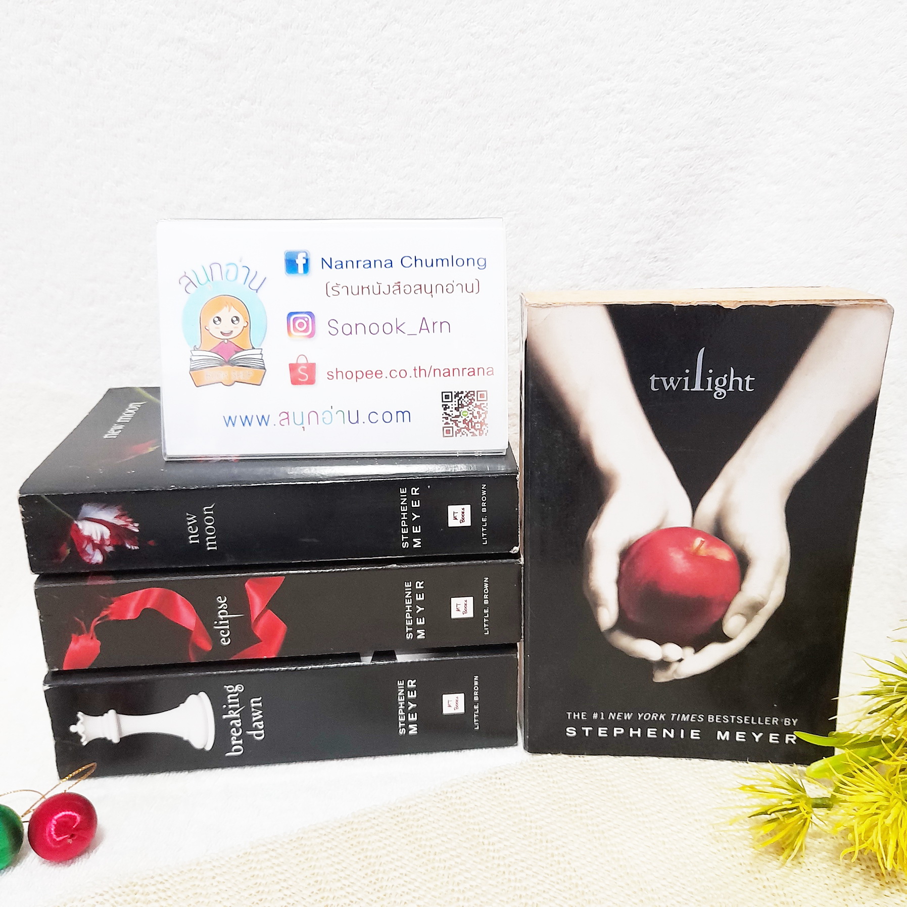 นิยายชุด TWILIGHT 4 เล่มจบ (ฉบับภาษาอังกฤษ)