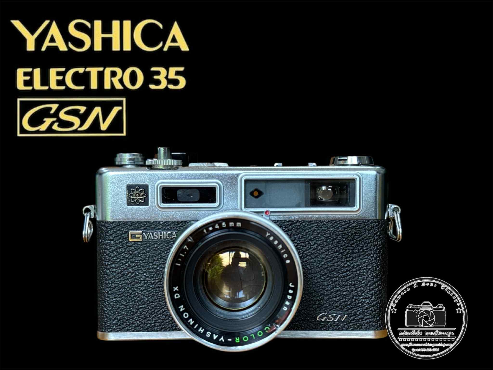 YASHICA ELECTRO 35GSN YASHICA COLOR YASHINON-DX 45MM.F1.7