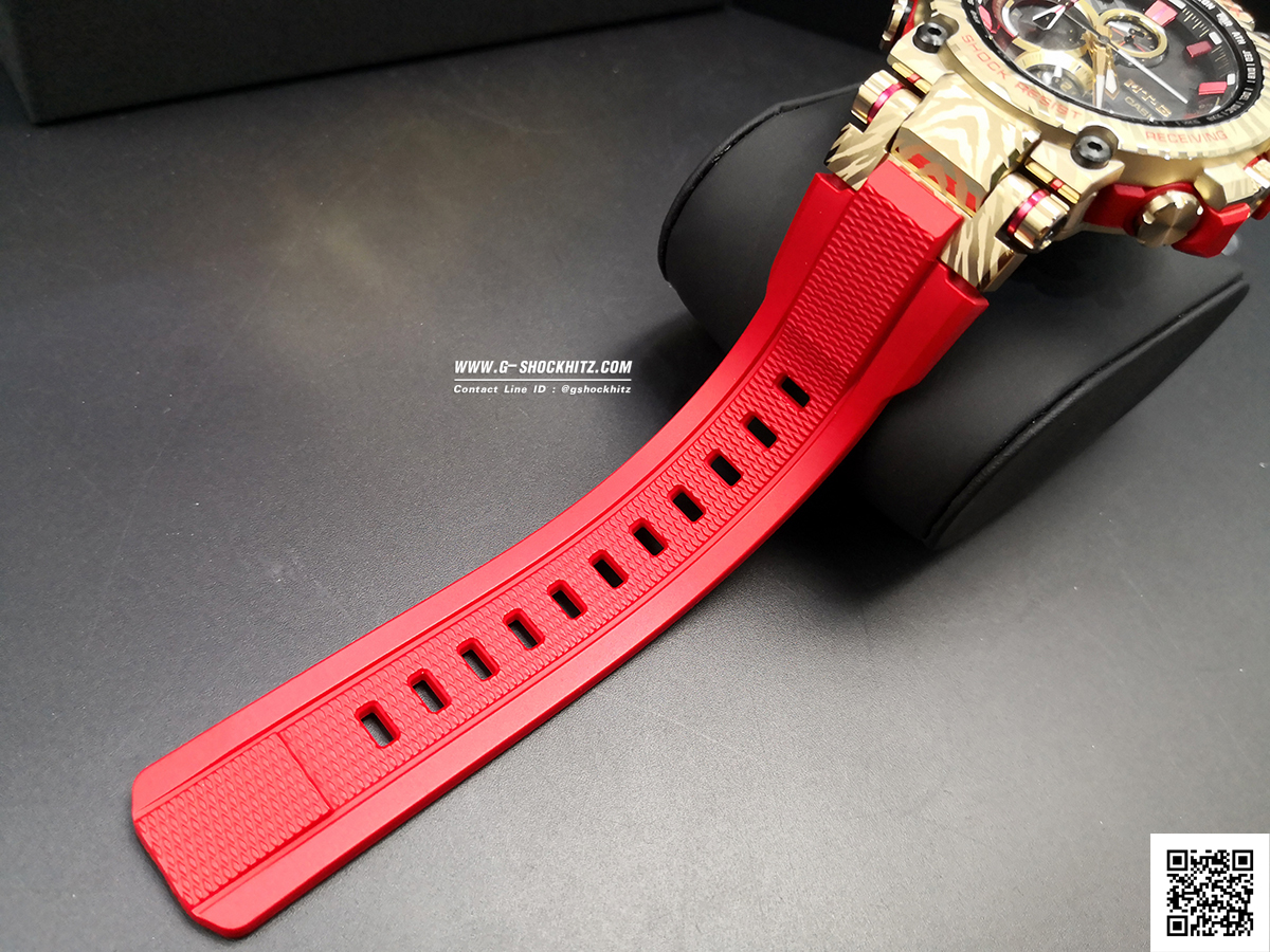 CASIO G-SHOCK นาฬิกาข้อมือ นาฬิกากันน้ำ นาฬิกาของแท้ ประกันศูนย์ CMG 1 ปี รุ่น MTG-B1000CX-4A นาฬิกาสีแดง