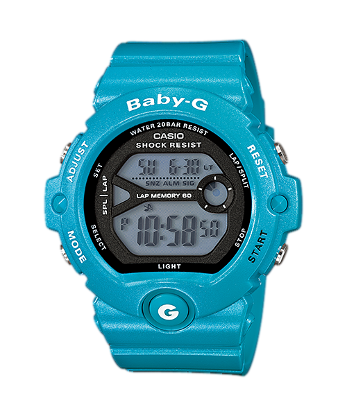 CASIO BABY-G นาฬิกาข้อมือ นาฬิกากันน้ำ นาฬิกาของแท้ ประกันศูนย์ CMG 1 ปี รุ่น BG-6903-2D นาฬิกาสีฟ้า