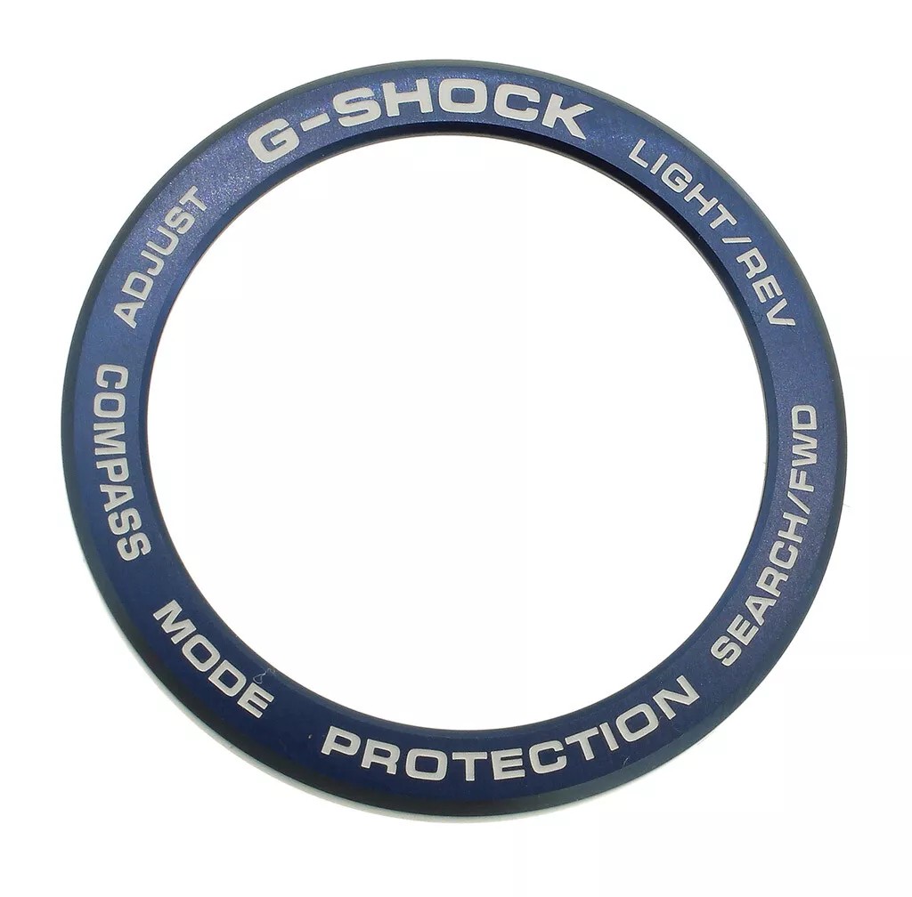 CASIO GENUINE FACTORY CASIO REPLACEMENT อะไหล่นาฬิกา G-SHOCK รุ่น GN-1000B-1A กรอบสายสีดำ