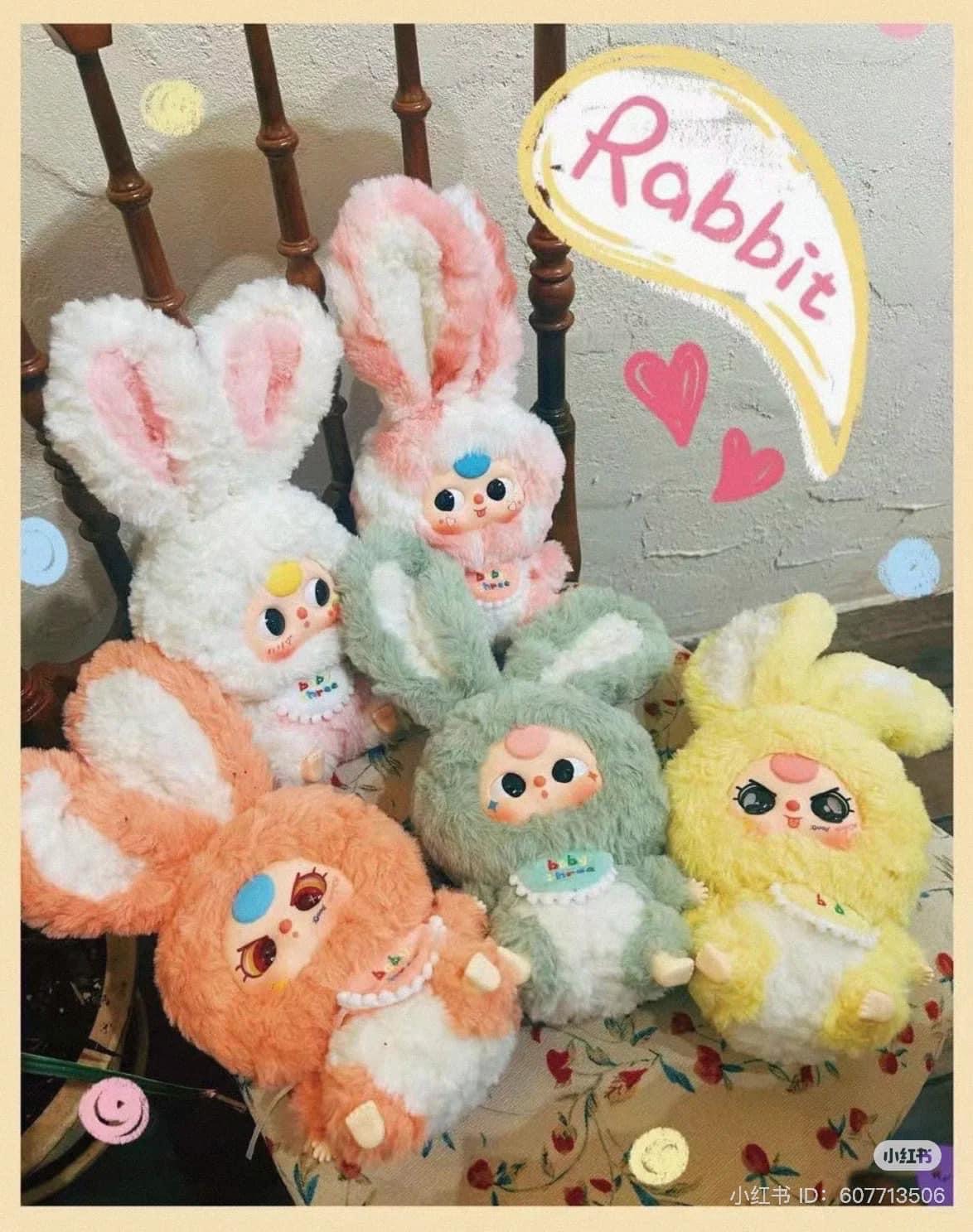กล่องสุ่มBABY THREE Lily Rabbit Town เมืองกระต่าย กระต่ายหูยาว ลุ้นซีเคร็ท