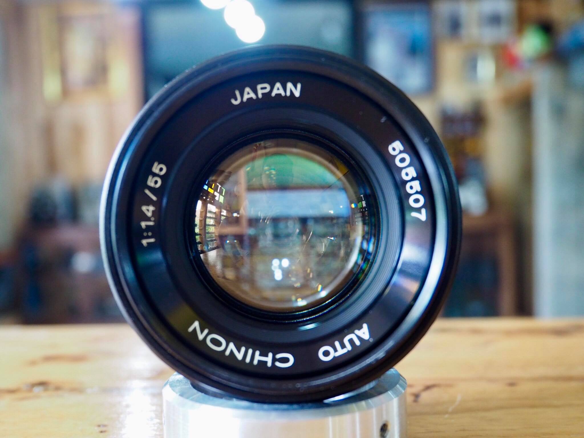 AUTO CHINON 55MM.F1.4(TOMIOKA)