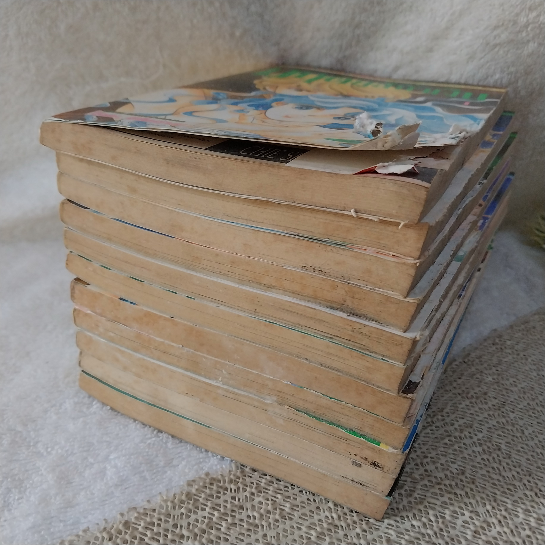 มฤตยูสีน้ำเงิน 1-11 จบ / Shinohara Chie **มีตำหนิคราบน้ำ**