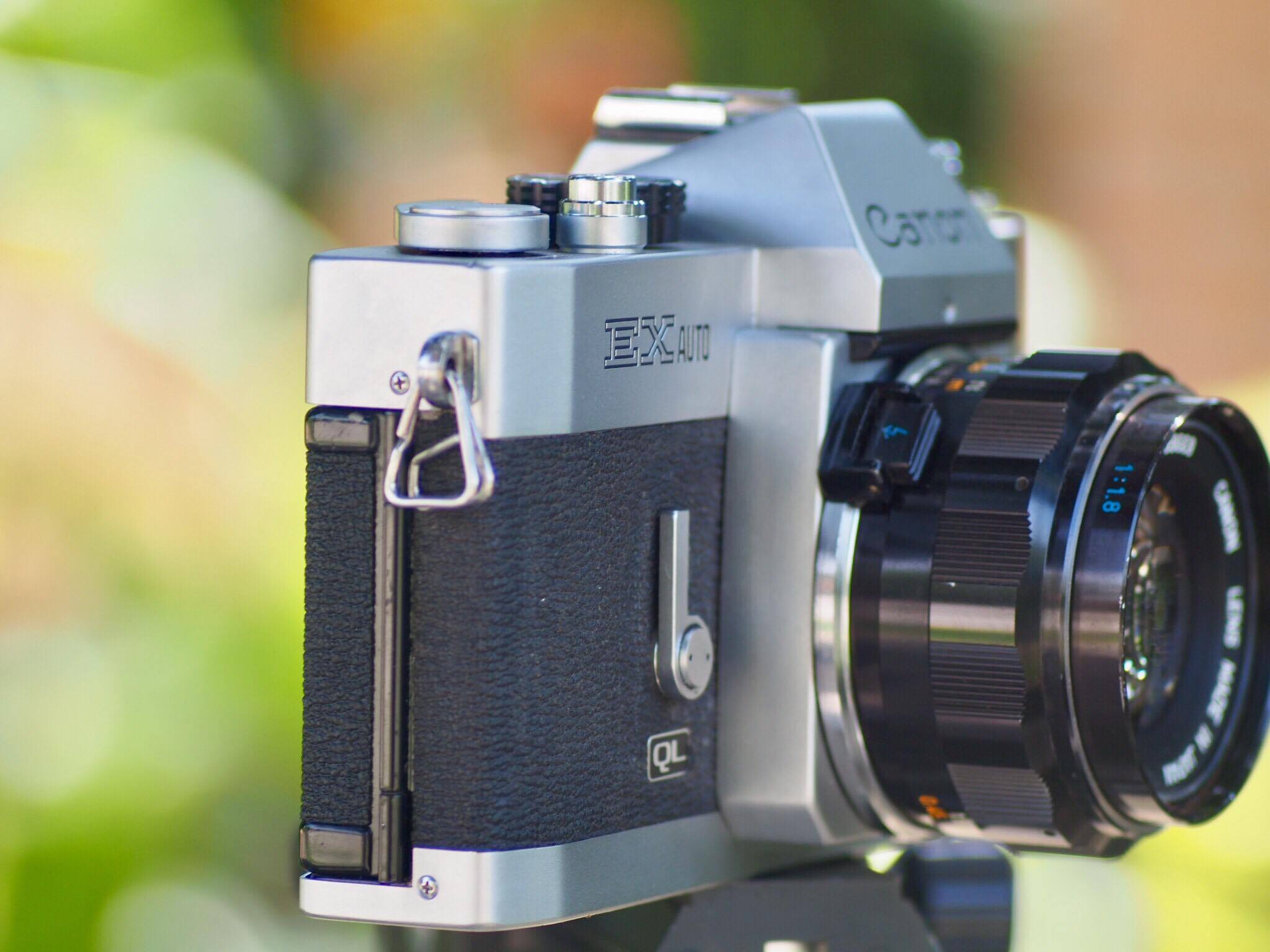 CANON EX AUTO QL CANON LENS EX 50MM.F1.8 - ฟิล์มคาเมร่า