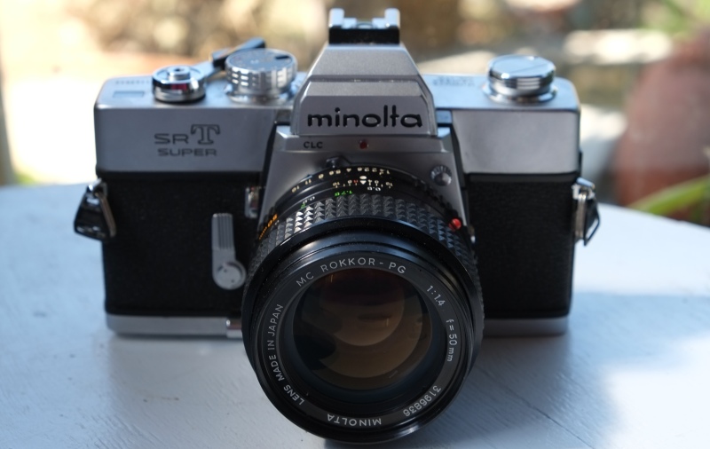 MINOLTA SRT SUPER MINOLTA MC-ROKKOR-PG 50MM.F1.4