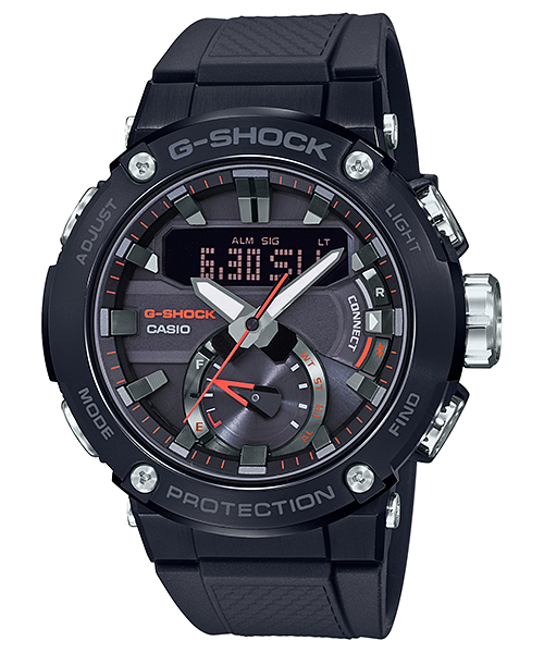 CASIO G-SHOCK นาฬิกาข้อมือ นาฬิกากันน้ำ นาฬิกาของแท้ ประกันศูนย์ CMG 1 ปี รุ่น GST-B200B-1A นาฬิกาสีดำ