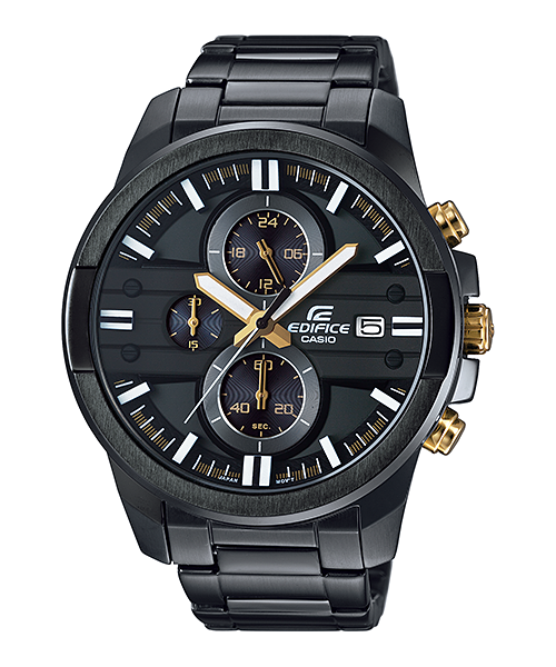 CASIO EDIFICE นาฬิกาข้อมือ นาฬิกากันน้ำ นาฬิกาของแท้ ประกันศูนย์ CMG 1 ปี รุ่น EFR-543BK-1A9 นาฬิกาสีดำ