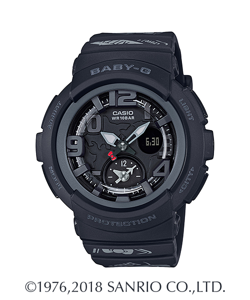CASIO BABY-G นาฬิกาข้อมือ นาฬิกากันน้ำ นาฬิกาของแท้ ประกันศูนย์ CMG 1 ปี รุ่น BGA-190KT-1B นาฬิกาสีดำ