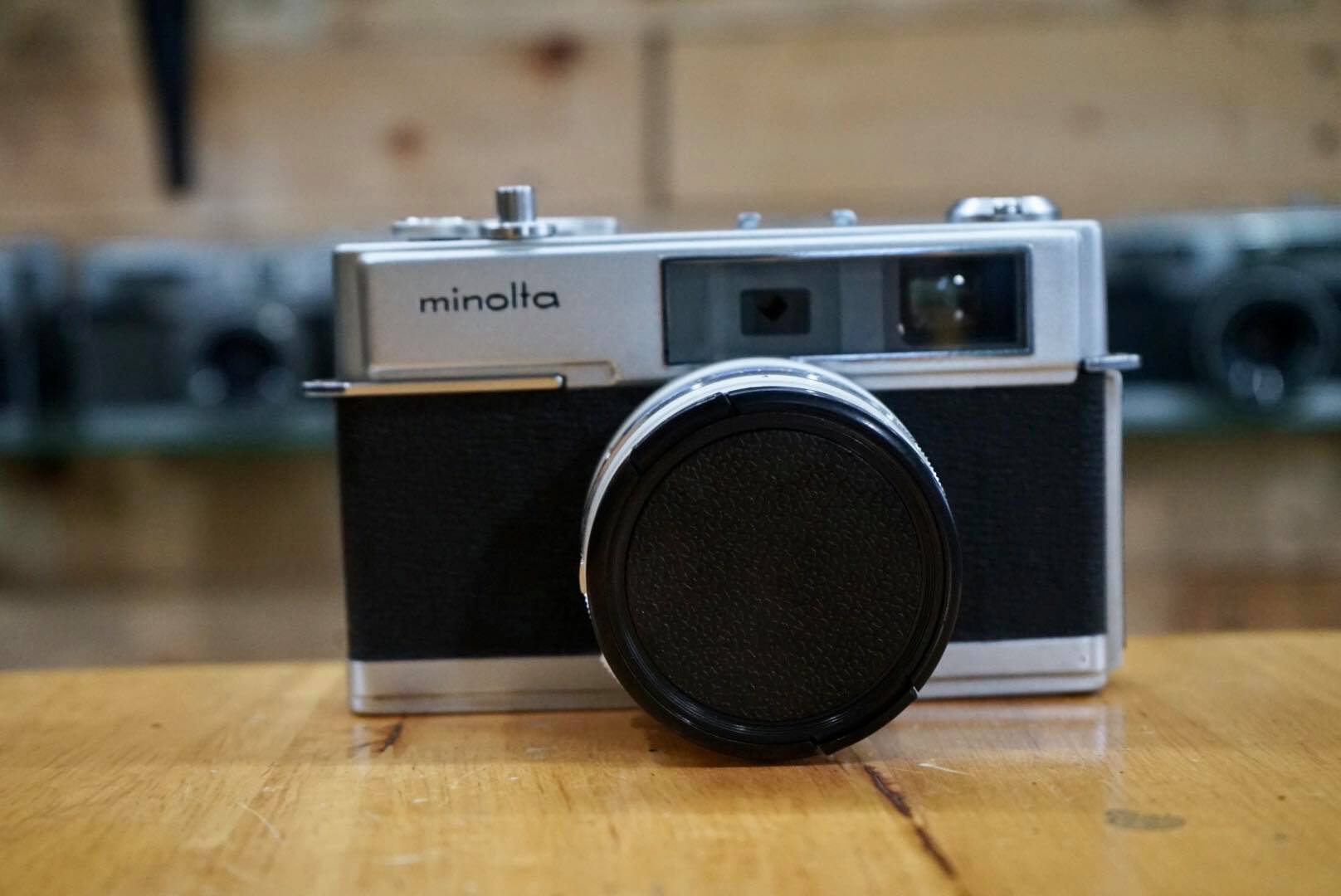 MINOLTA HI-MATIC 7 MINOLTA ROKKOR-PF45MM.F1.8