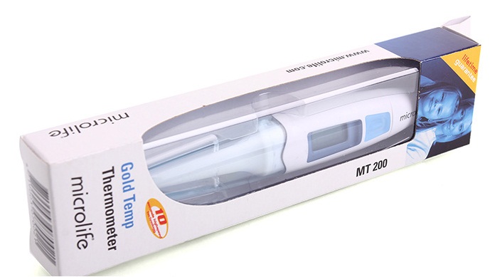 ปรอทวัดไข้ดิจิตอล ยี่ห้อ Microlife รุ่น MT200 ประเทศสวิตเซอร์แลนด์ รับประกันตลอดอายุการใช้งาน ** ปลายงอได้ วัดเร็ว 10 วินาที** รุ่นนี้แนะนำค่า