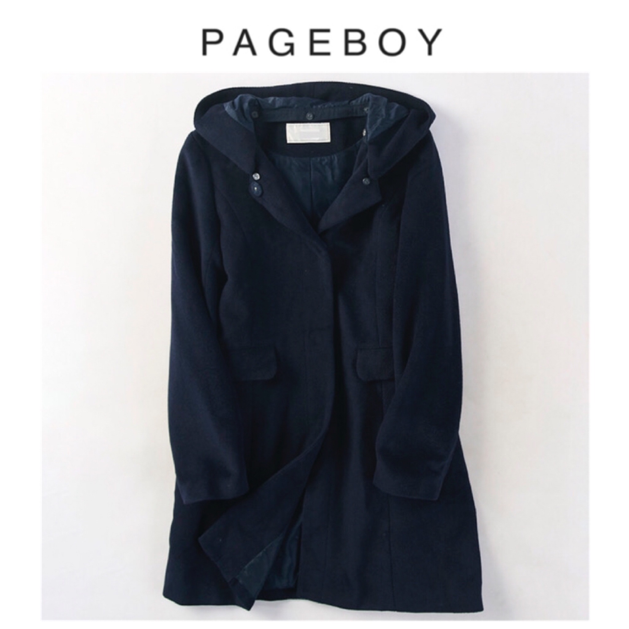 เสื้อโค้ท เสื้อกันหนาวแต่งขนเฟอร์ เนื้อนิ่ม นุ่มมากคะ ALICIA PAGE BOY เทาม่วง