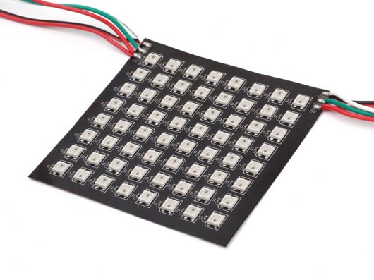 8*8 RGB LED Matrix w/ WS2812B - DC 5V
