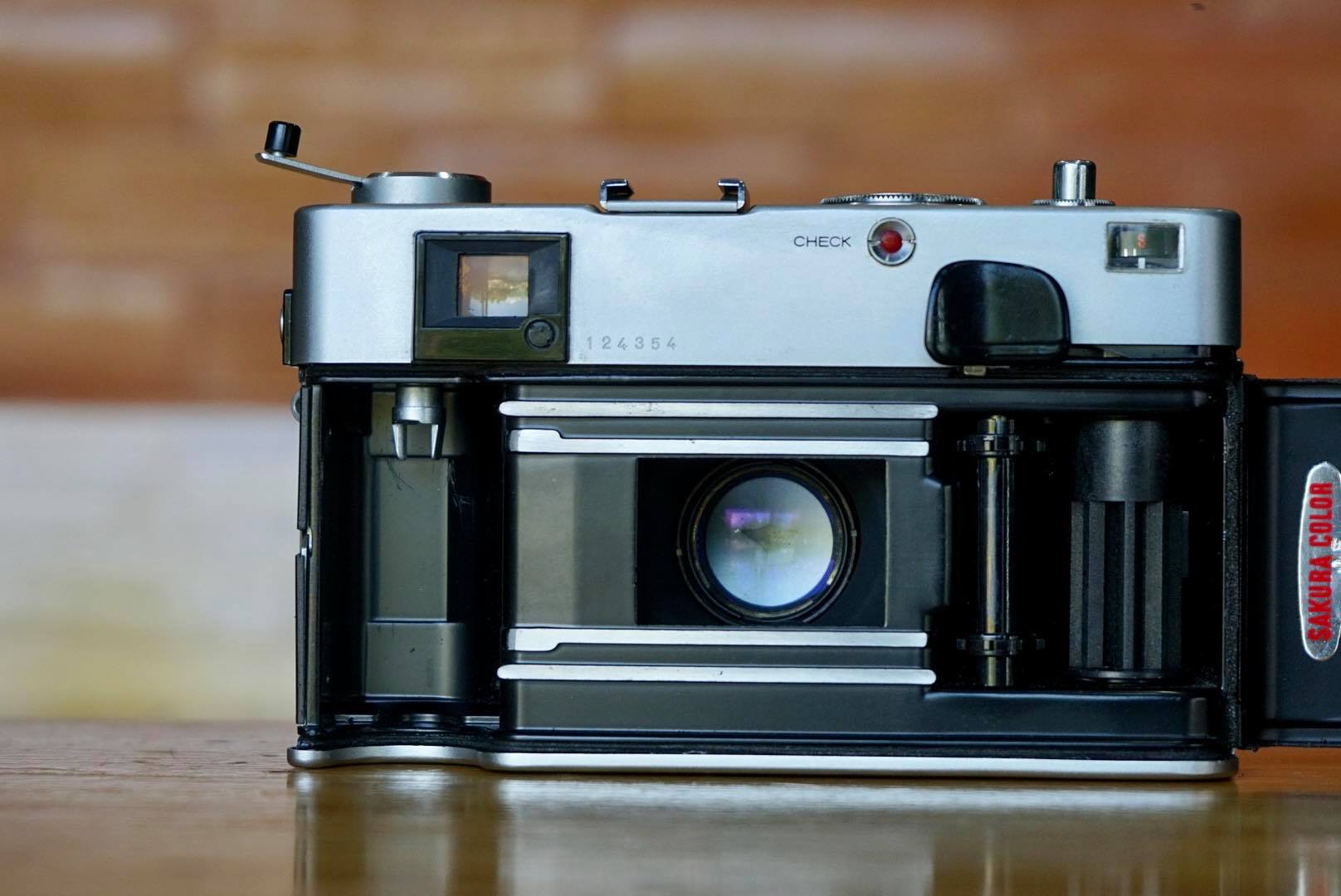 希少な動作品 KONICA ELECTRON HEXANON 45mm F1.8 KONICA ELECTRON KONICA HEXANON 45MM.F1.8 - ฟิล์มคาเมร่า เชียงใหม่