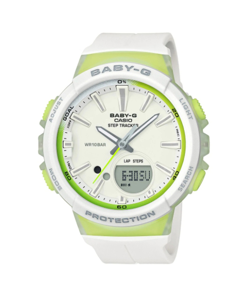 CASIO BABY-G นาฬิกาข้อมือ นาฬิกากันน้ำ นาฬิกาของแท้ ประกันศูนย์ CMG 1 ปี รุ่น BGS-100-7A2 นาฬิกาสีเขียว