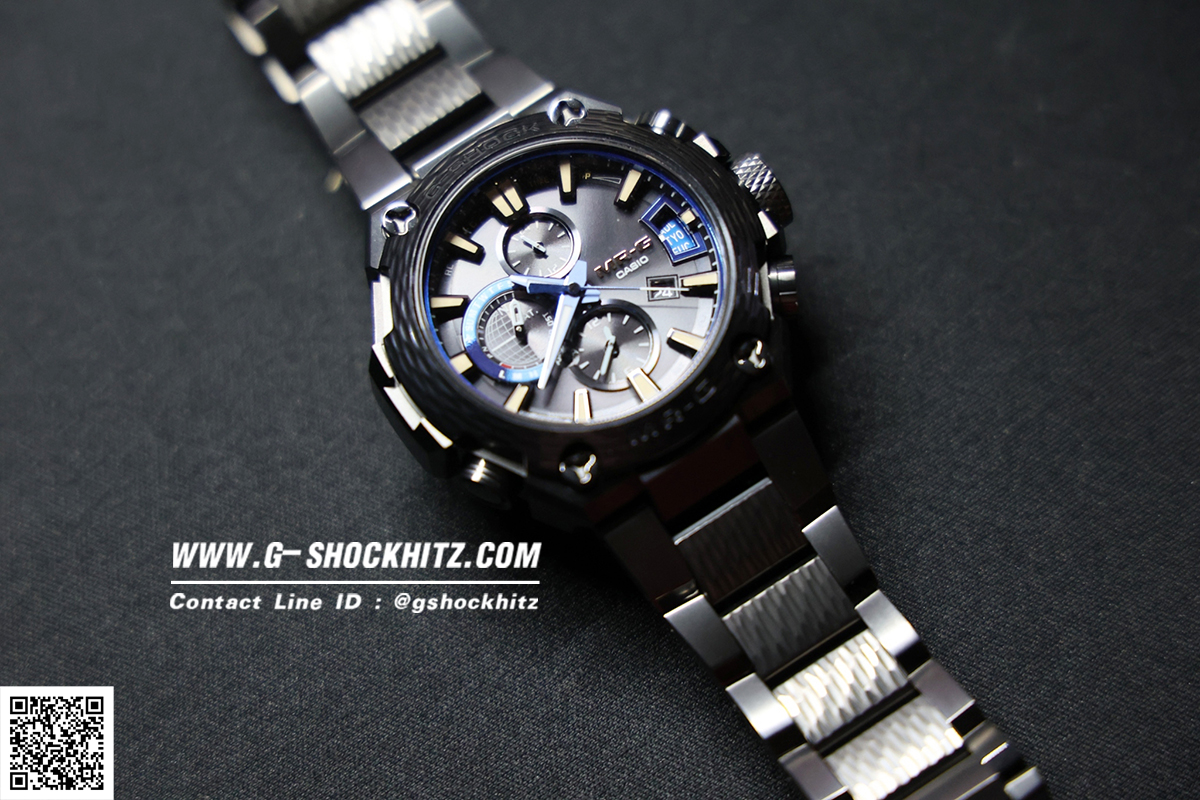 CASIO G-SHOCK นาฬิกาข้อมือ นาฬิกากันน้ำ นาฬิกาของแท้ ประกันศูนย์ CMG 1 ปี รุ่น MRG-G2000HT-1A นาฬิกาสีดำ