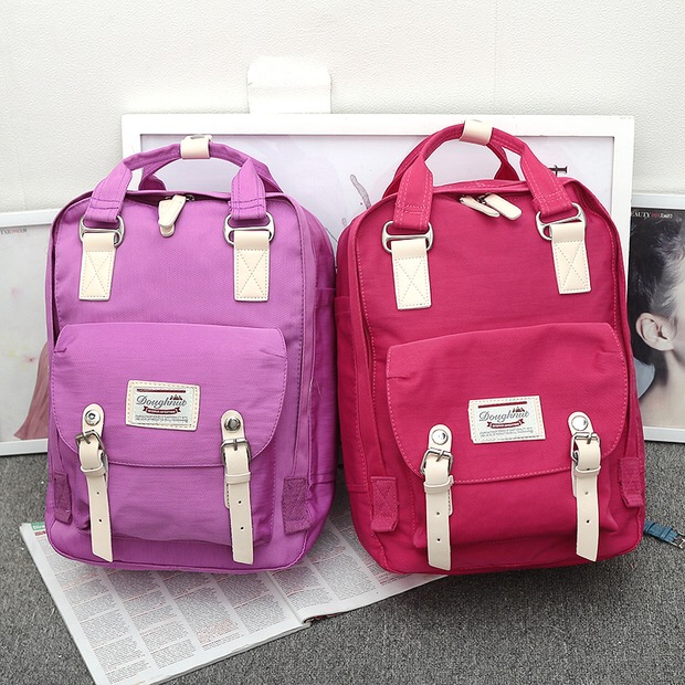 กระเป๋า Boughnut macaroon Classic สีชมพูสด สวย น่ารักใสๆ มากคะ