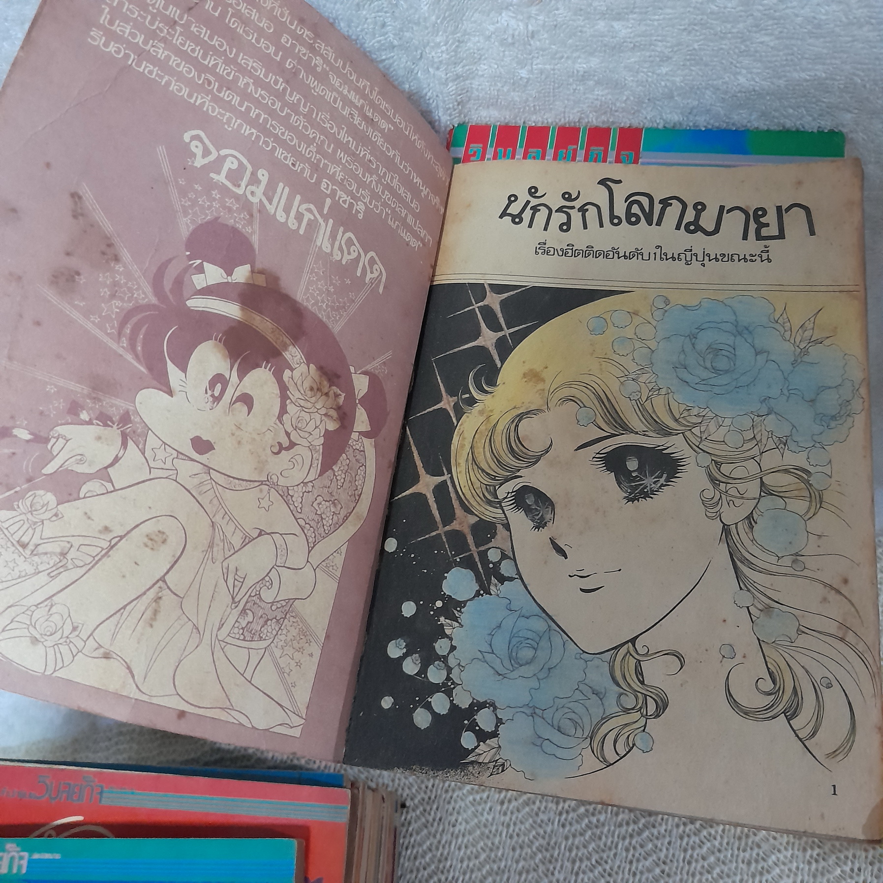 นักรักโลกมายา (เรื่องเดียวกับ หน้ากากแก้ว) เล่ม 3-7,10-14,17-19,21,24,28-32,35-39,41-60 ไม่จบ (รวม 45 เล่ม)