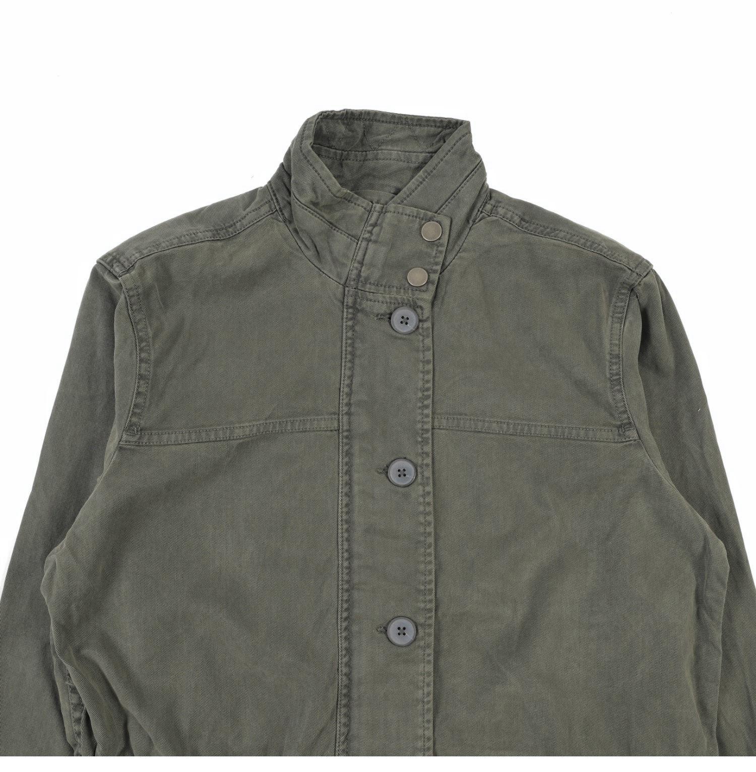 LUCKY BRAND เสื้อนอกเขียวทหาร เสื้อแจ็คเก็ต แนวทหาร แพทเทิน Lucky brandสวย เท่ห์ มาก แบรนด์ In extenso สำเนา เขียว