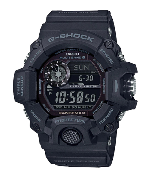 CASIO G-SHOCK นาฬิกาข้อมือ นาฬิกากันน้ำ นาฬิกาของแท้ ประกันศูนย์ CMG 1 ปี รุ่น GW-9400-1B นาฬิกาสีดำ