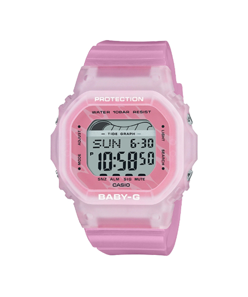CASIO BABY-G นาฬิกาข้อมือ นาฬิกากันน้ำ นาฬิกาของแท้ ประกันศูนย์ CMG 1 ปี รุ่น BLX-565S-4 นาฬิกาสีชมพู