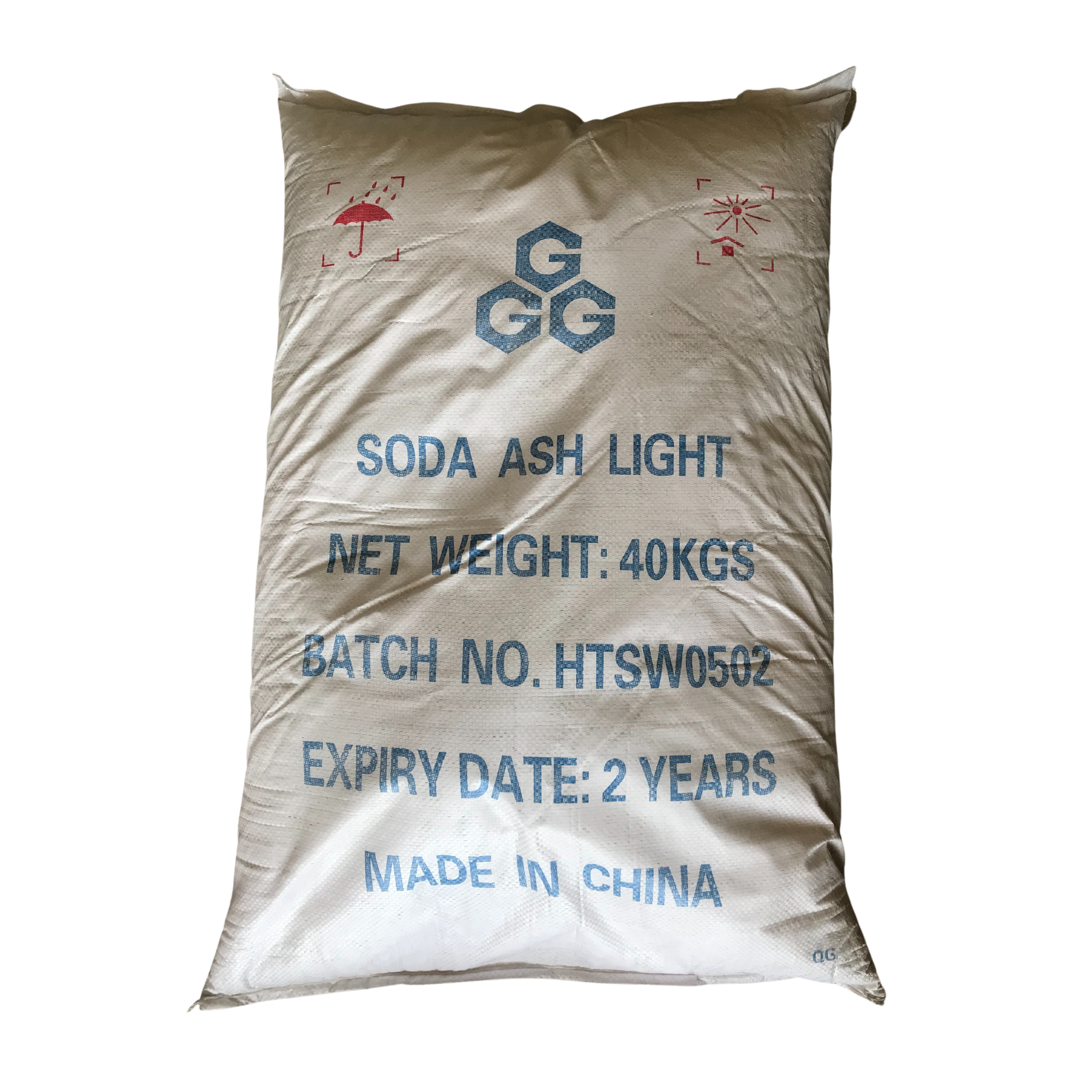 Soda Ash Light โซดาแอซ, Commercial Grade 40 Kg./Bag