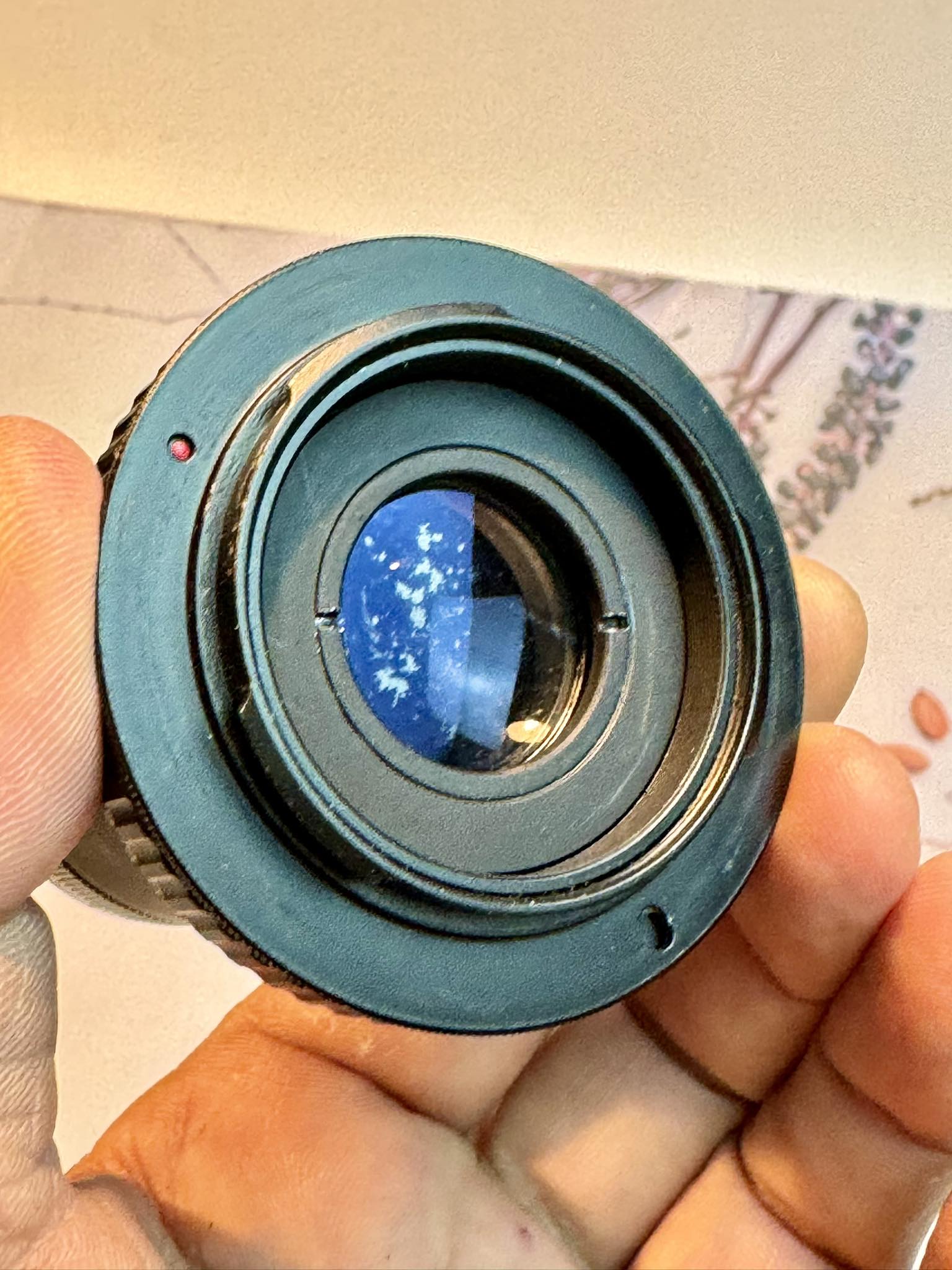 CARL ZEISS JENA KIPRONAR 50MM.F1.4 T PROJECTION LENS MODIFILED SONY E MOUNT