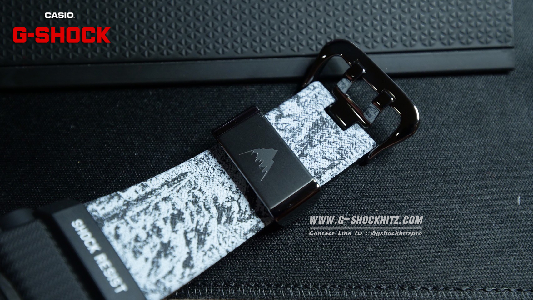 CASIO G-SHOCK นาฬิกาข้อมือ นาฬิกากันน้ำ นาฬิกาของแท้ ประกันศูนย์ CMG 1 ปี รุ่น GG-B100BTN-1A นาฬิกาสีดำ