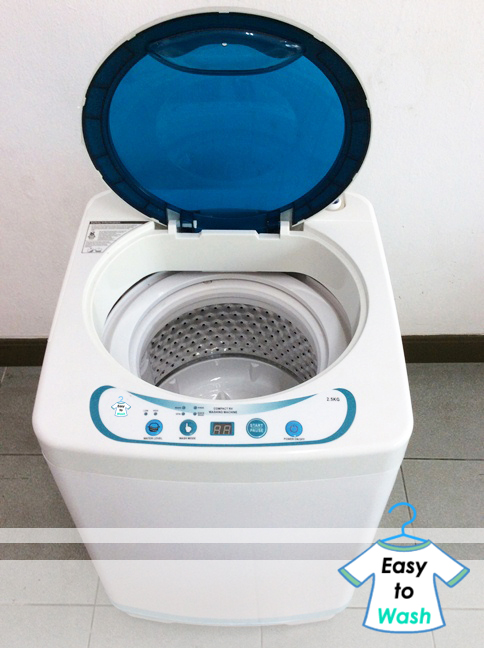 เครื่องซักผ้ามินิ EasytoWash 2.5 KG อัตโนมัติ 100%