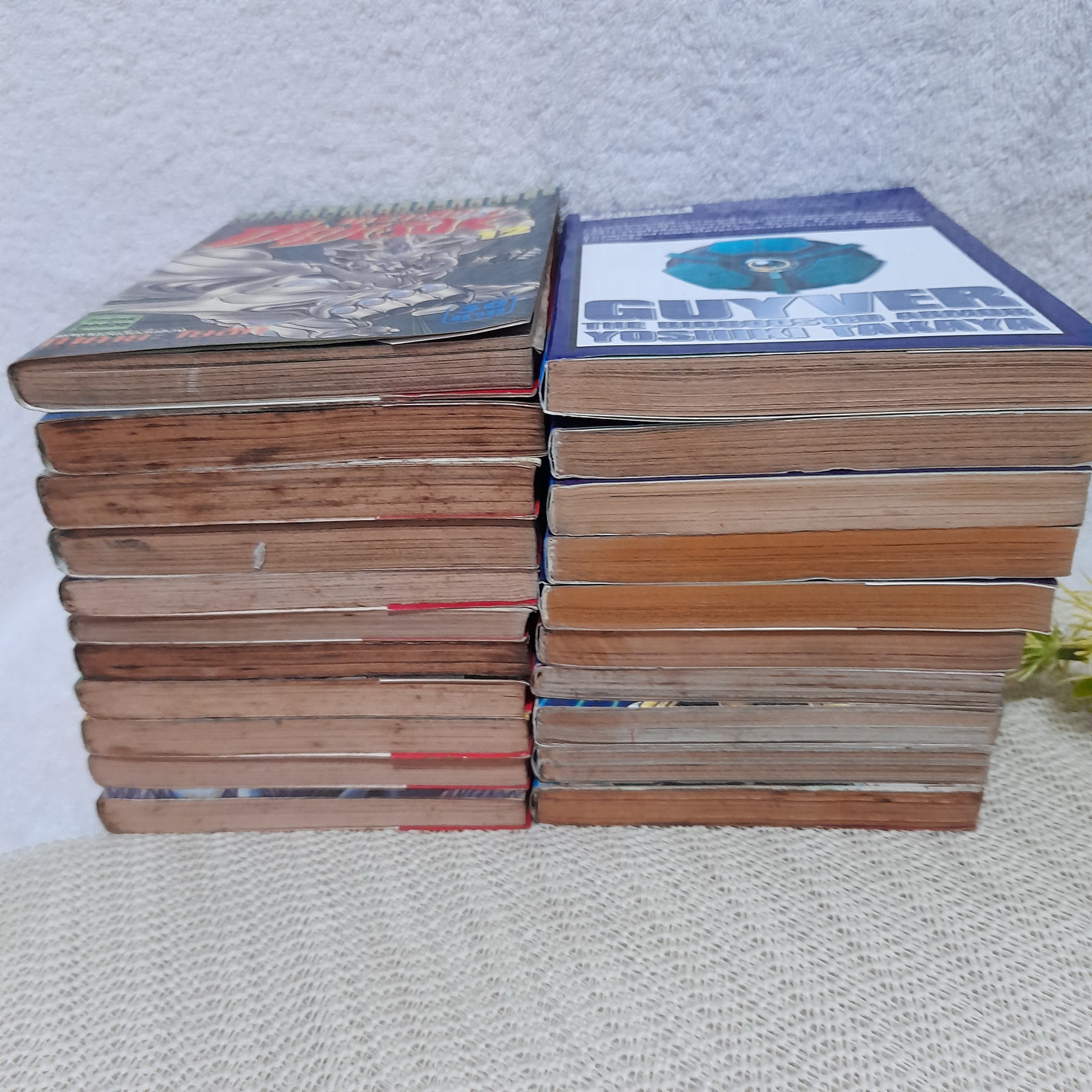 เกราะชีวะกายเวอร์ 1-19 + กายเวอร์ อมนุษย์เกราะชีวะ 21-24,28 / * ขาดเล่ม 20,25-27,29-32