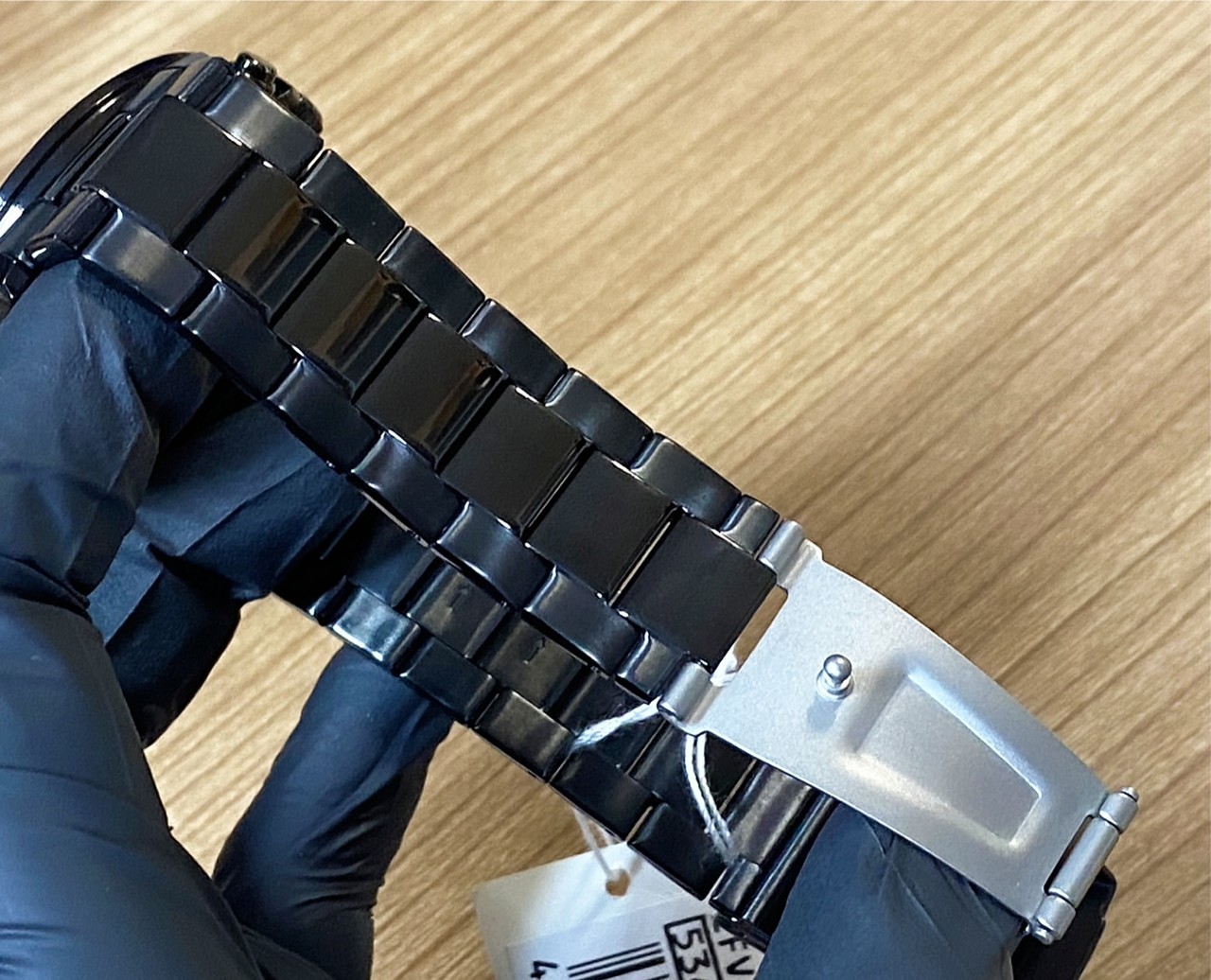 CASIO EDIFICE นาฬิกาข้อมือ นาฬิกากันน้ำ นาฬิกาของแท้ ประกันศูนย์ CMG 1 ปี รุ่น EFV-570DC-1A นาฬิกาสีดำ