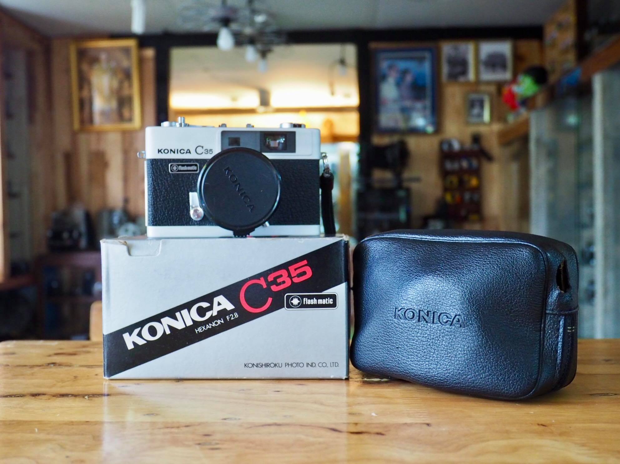 KONICA C35 FLASH MATIC KONICA HEXANON 38MM.F2.8