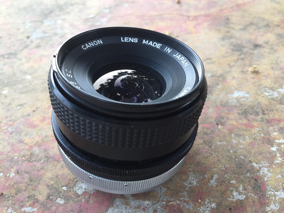 Canon Lens FD 28mm. F3.5 FD Mount